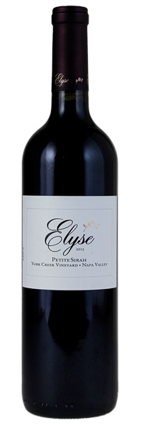 2015 Elyse York Creek Vineyard Petite Sirah, 750ml