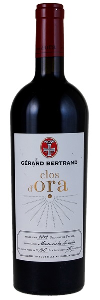 2012 Gerard Bertrand Minervois-La Livinière Clos d'Ora, 750ml