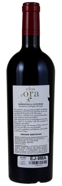 2012 Gerard Bertrand Minervois-La Livinière Clos d'Ora, 750ml