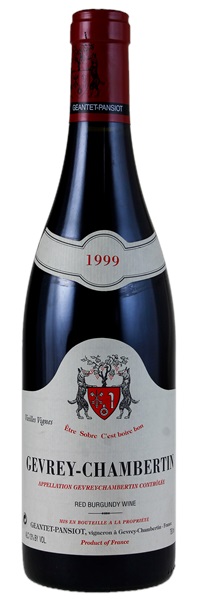 1999 Geantet-Pansiot Gevrey-Chambertin Vieilles Vignes, 750ml