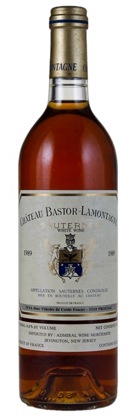 1989 Château Bastor-Lamontagne, 750ml
