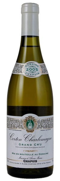 2005 Domaine Maurice et Anne-Marie Chapuis Corton-Charlemagne, 750ml