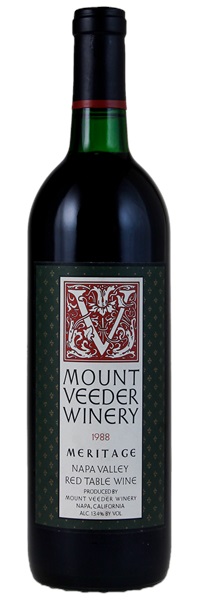 1988 Mount Veeder Meritage, 750ml