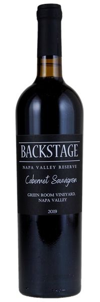 2019 Backstage Green Room Vineyard Napa Valley Reserve Cabernet Sauvignon, 750ml