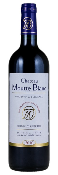 2010 Château Moutte Blanc, 750ml
