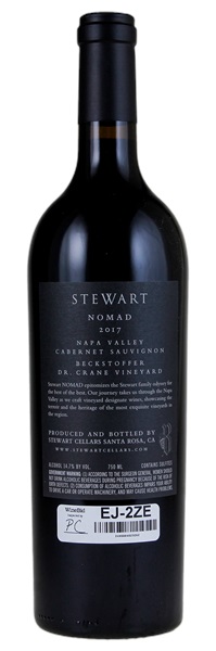 2017 Stewart Nomad Beckstoffer Dr. Crane Vineyard Cabernet Sauvignon, 750ml