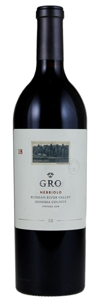 2018 Gro Wines Nebbiolo, 750ml
