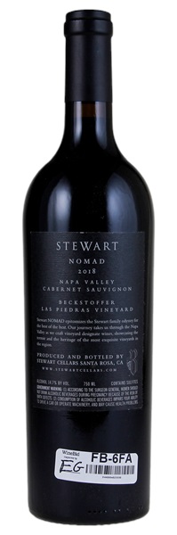2018 Stewart Nomad Beckstoffer Las Piedras Vineyard Cabernet Sauvignon, 750ml