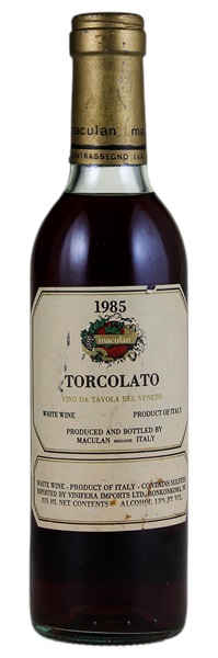1985 Maculan Torcolato, 375ml