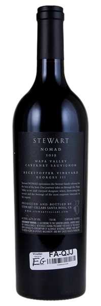 2019 Stewart Nomad Beckstoffer Georges III Vineyard Cabernet Sauvignon, 750ml