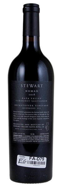 2018 Stewart Nomad Beckstoffer Georges III Vineyard Cabernet Sauvignon, 750ml