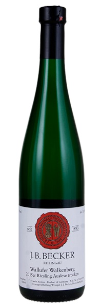 2015 J.B. Becker Wallufer Walkenberg Riesling Auslese trocken #7, 750ml