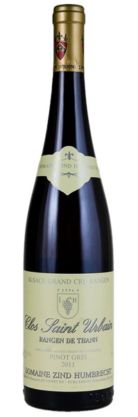 2011 Zind-Humbrecht Pinot Gris Rangen de Thann Clos St. Urbain, 750ml