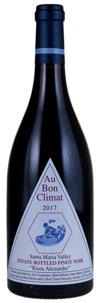 2017 Au Bon Climat Knox Alexander Estate Bottled Pinot Noir, 750ml