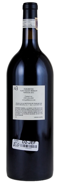 2015 Pahlmeyer Merlot, 1.5ltr