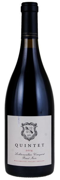 2014 Quintet Cellars Lichtenwalter Vineyard Pinot Noir, 750ml