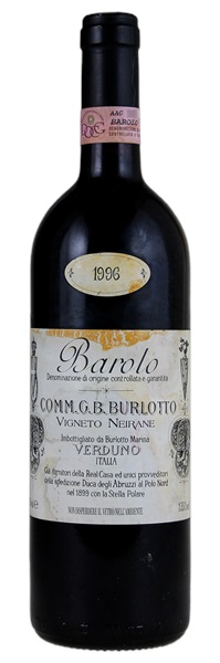 1996 Burlotto Barolo Vigneto Neirane, 750ml