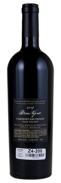 2017 Beau Vigne Reserve Cabernet Sauvignon, 750ml