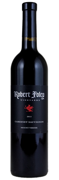 2013 Robert Foley Vineyards Mount Veeder Cabernet Sauvignon, 750ml