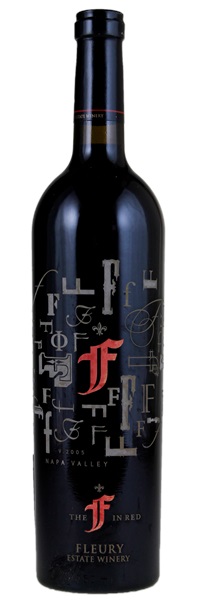 2005 Fleury Estate Winery The F in Red, 750ml