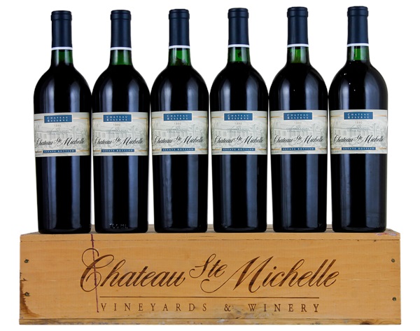 1990 Chateau Ste. Michelle Chateau Reserve Red Wine, 750ml