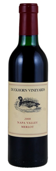 2000 Duckhorn Vineyards Napa Valley Merlot, 375ml