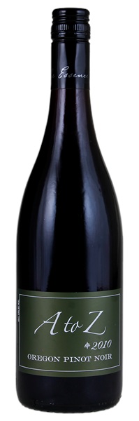 2010 A to Z Wineworks Essence of Oregon Pinot Noir (Screwcap), 750ml