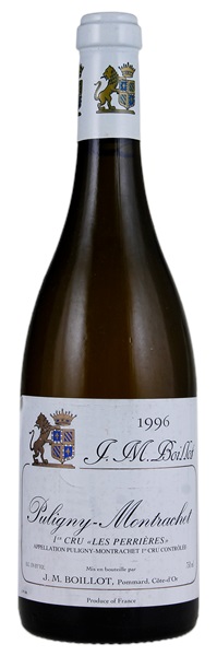 1996 Jean-Marc Boillot Puligny-Montrachet Les Perrières, 750ml