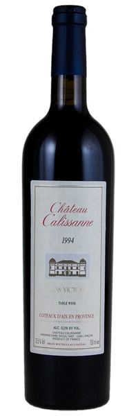 1994 Calissanne Coteaux D'Aix En Provence Clos Victoire, 750ml