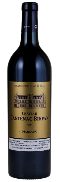 2005 Château Cantenac-Brown, 750ml