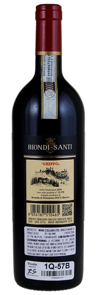 2010 Biondi-Santi Tenuta Il Greppo Brunello di Montalcino Riserva, 750ml