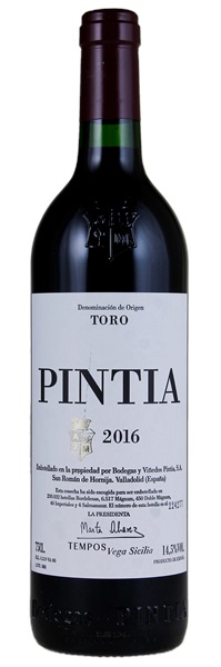 2016 Bodegas Pintia Toro Pintia, 750ml