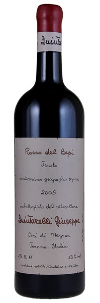 2005 Giuseppe Quintarelli Rosso del Bepi, 1.5ltr