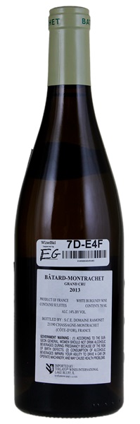 2013 Domaine Ramonet Bâtard-Montrachet, 750ml
