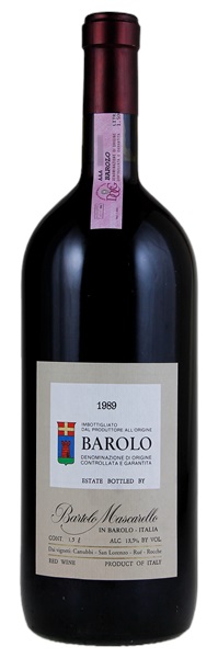 1989 Bartolo Mascarello Barolo, 1.5ltr