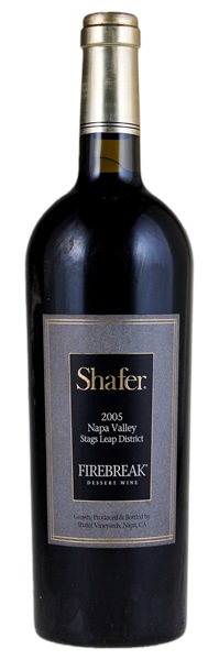 2005 Shafer Vineyards Firebreak Dessert Wine, 750ml