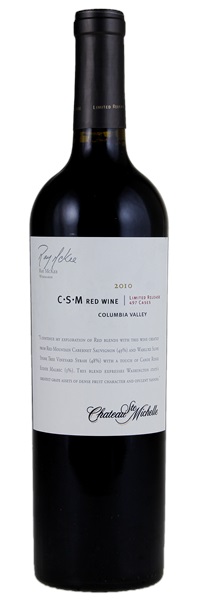 2010 Chateau Ste. Michelle Limited Release Wahluke Slope CSM Red, 750ml