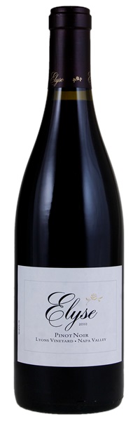 2010 Elyse Lyons Vineyard Pinot Noir, 750ml