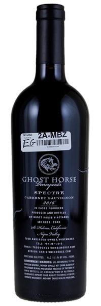 2016 Ghost Horse Vineyard Spectre Cabernet Sauvignon, 750ml