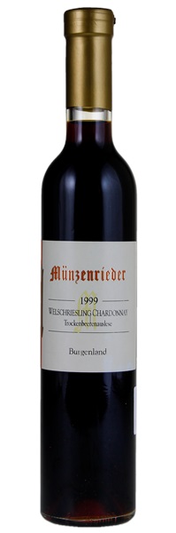 1999 Münzenrieder Welschriesling-Chardonnay Trockenbeerenauslese, 375ml