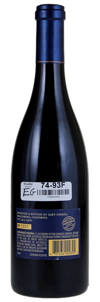 2018 Gary Farrell Hallberg Vineyard Pinot Noir, 750ml