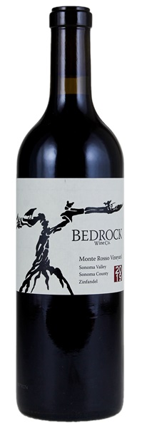 2019 Bedrock Wine Company Monte Rosso Vineyard Zinfandel, 750ml