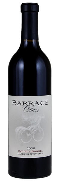 2008 Barrage Cellars Double Barrel Cabernet Sauvignon, 750ml