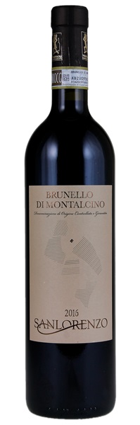 2016 San Lorenzo Brunello di Montalcino, 750ml