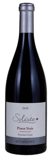 2016 Soliste Renaissance Pinot Noir, 750ml