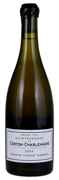 2005 Vincent Girardin Corton-Charlemagne Quintessence, 750ml