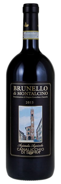 2013 Canalicchio di Sopra Brunello di Montalcino, 1.5ltr