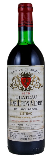 1978 Château Cap-Leon-Veyrin, 750ml