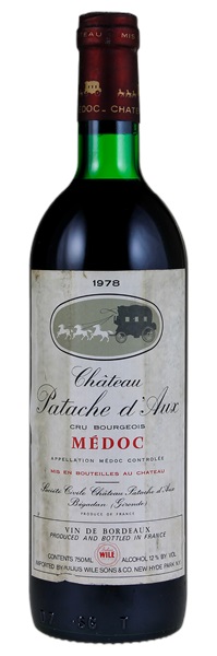 1978 Château Patache d'Aux, 750ml