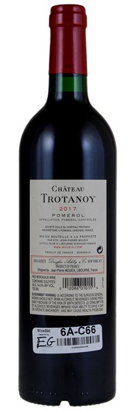 2017 Château Trotanoy, 750ml